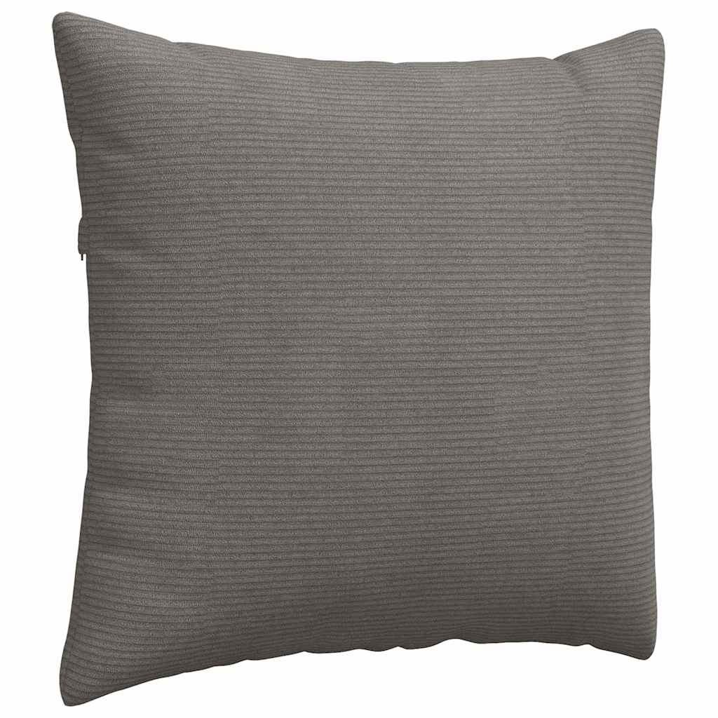 Kanapé párnák 2 pcs Világosszürke 45 x 45 cm Bársonyos szövet
