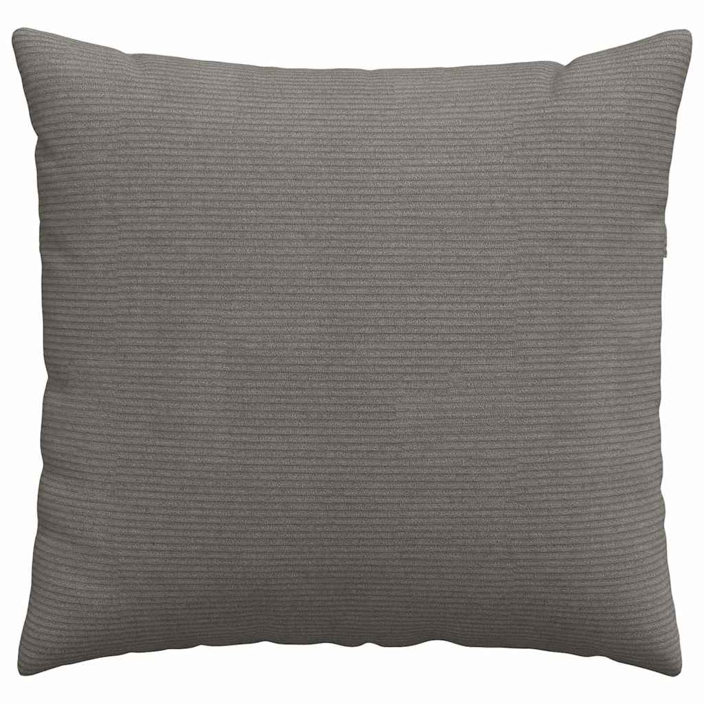 Kanapé párnák 2 pcs Világosszürke 45 x 45 cm Bársonyos szövet