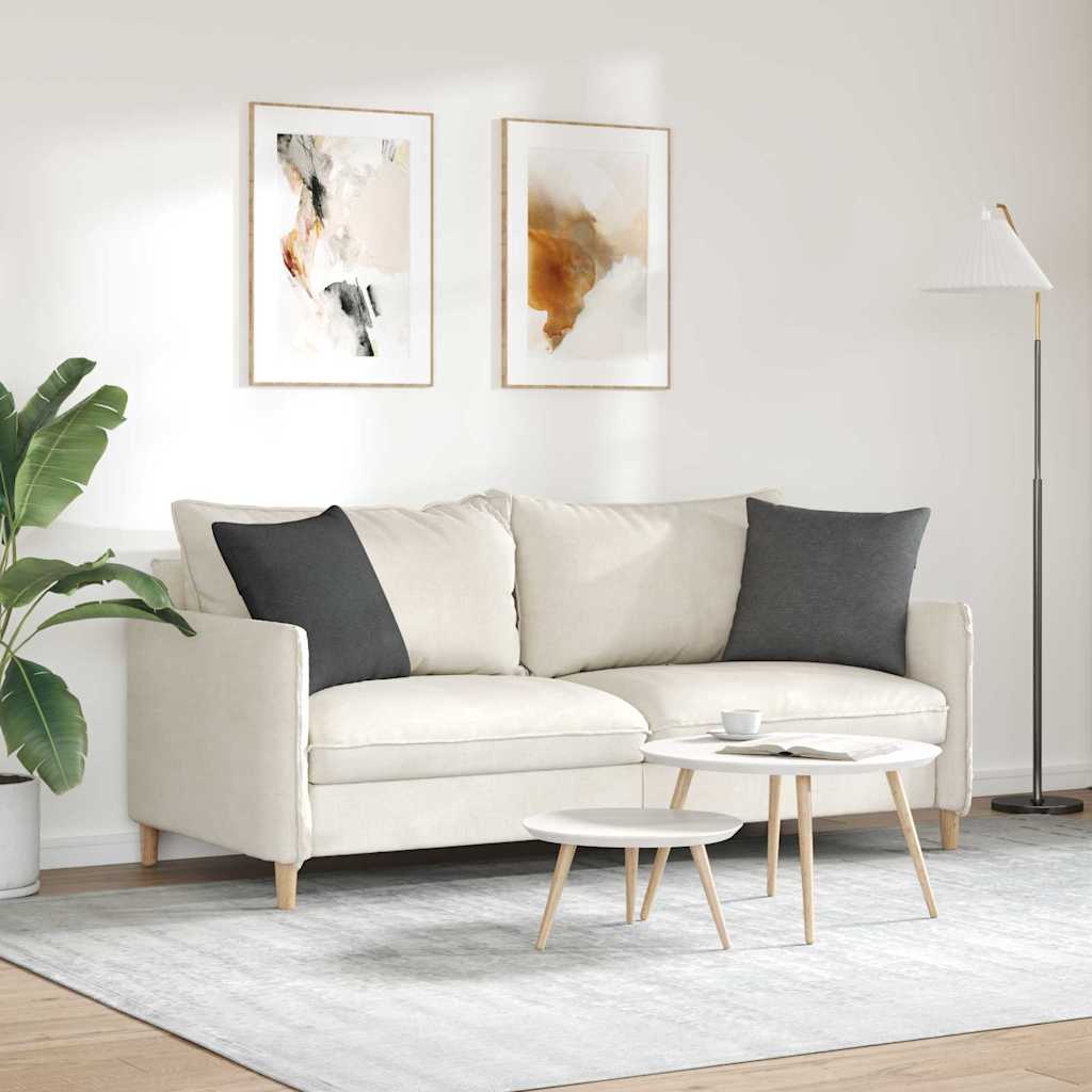 Kanapé párnák 2 pcs Sötétszürke 45 x 45 cm Bársonyos szövet