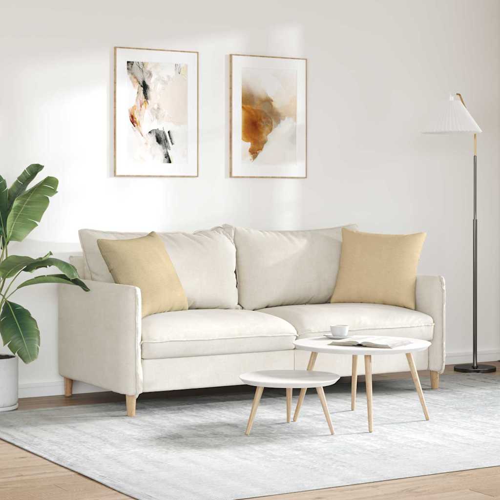 Kanapé párnák 2 pcs Szürke zöld 45 x 45 cm Bársonyos szövet