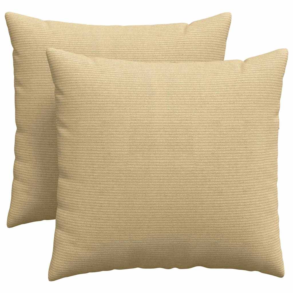 Kanapé párnák 2 pcs Szürke zöld 45 x 45 cm Bársonyos szövet