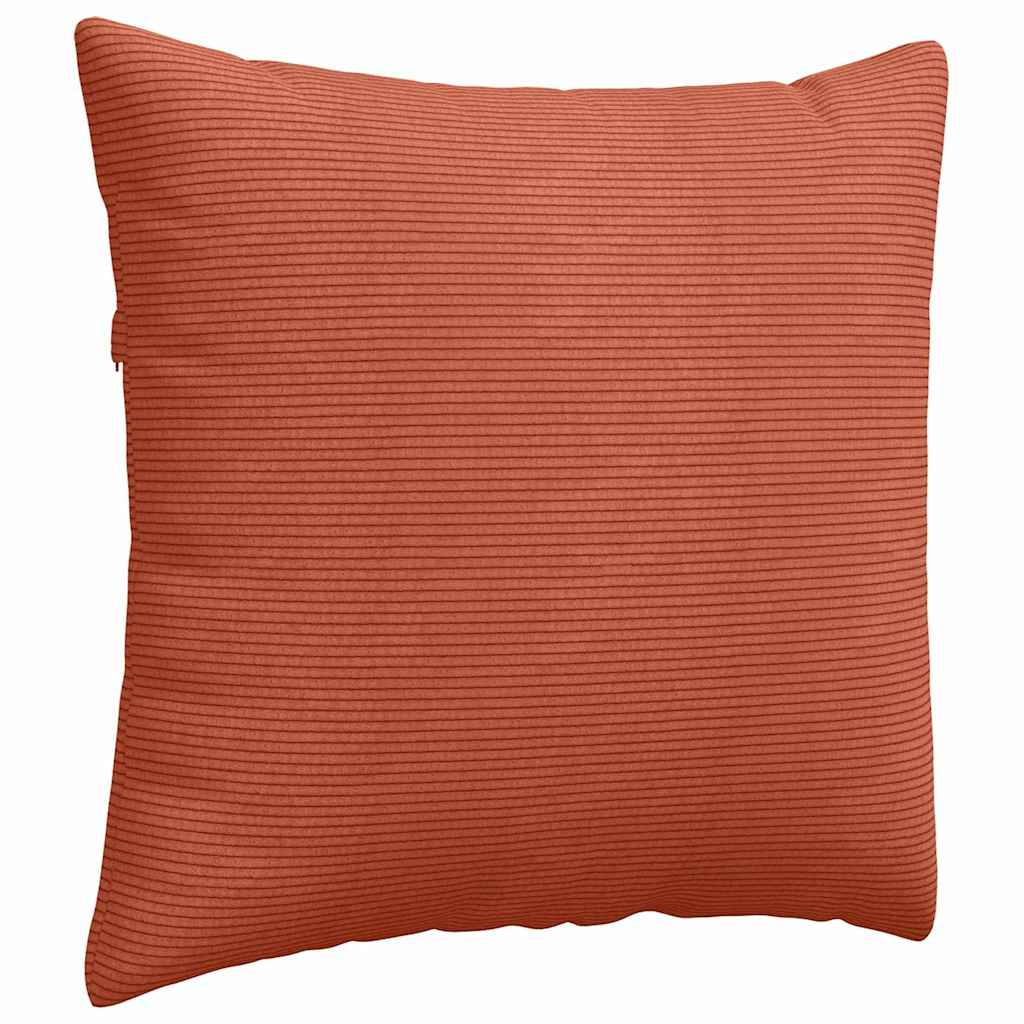 Kanapé párnák 2 pcs Piros Narancs 45 x 45 cm Bársonyos szövet