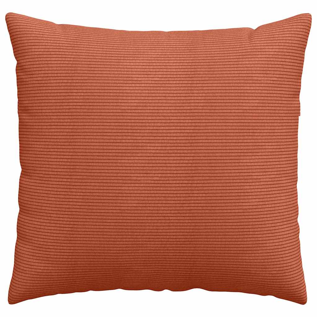 Kanapé párnák 2 pcs Piros Narancs 45 x 45 cm Bársonyos szövet