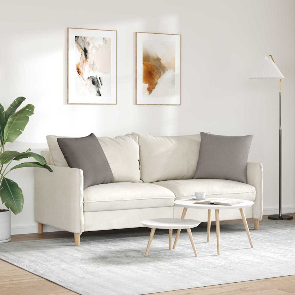 Kanapé párnák 2 pcs Tópszínű 50 x 50 cm szövet