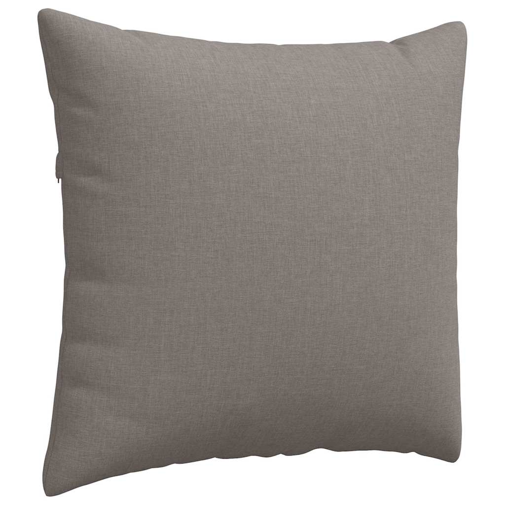 Kanapé párnák 2 pcs Tópszínű 50 x 50 cm szövet