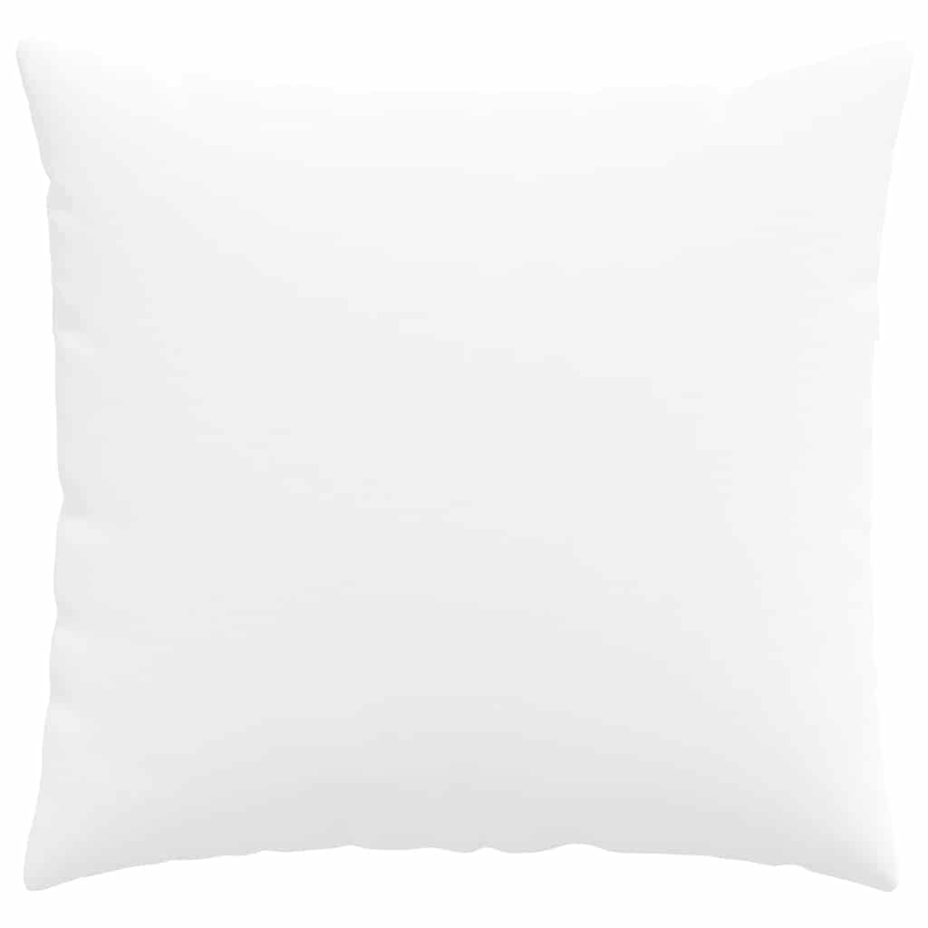 Kanapé párnák 2 pcs Fehér 50 x 50 cm szövet
