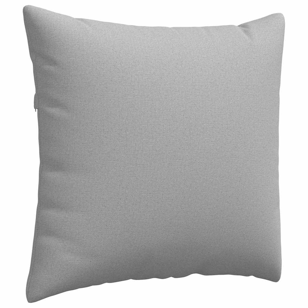 Kanapé párnák 2 pcs Felhőszürke 50 x 50 cm szövet