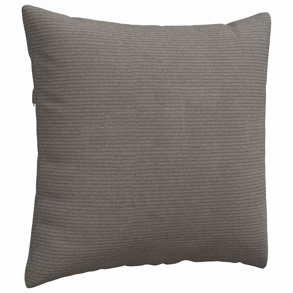 Kanapé párnák 2 pcs Világosszürke 50 x 50 cm Bársonyos szövet