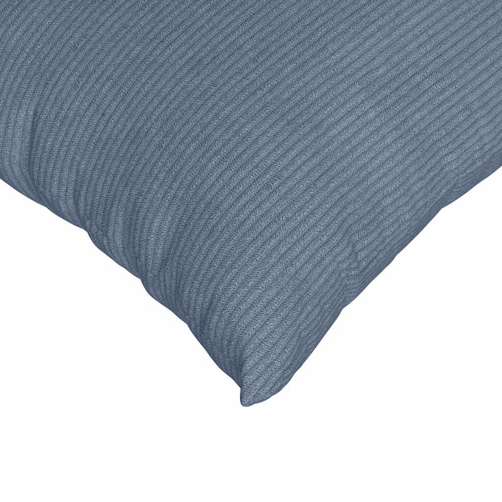 Kanapé párnák 2 pcs Kék 50 x 50 cm Bársonyos szövet