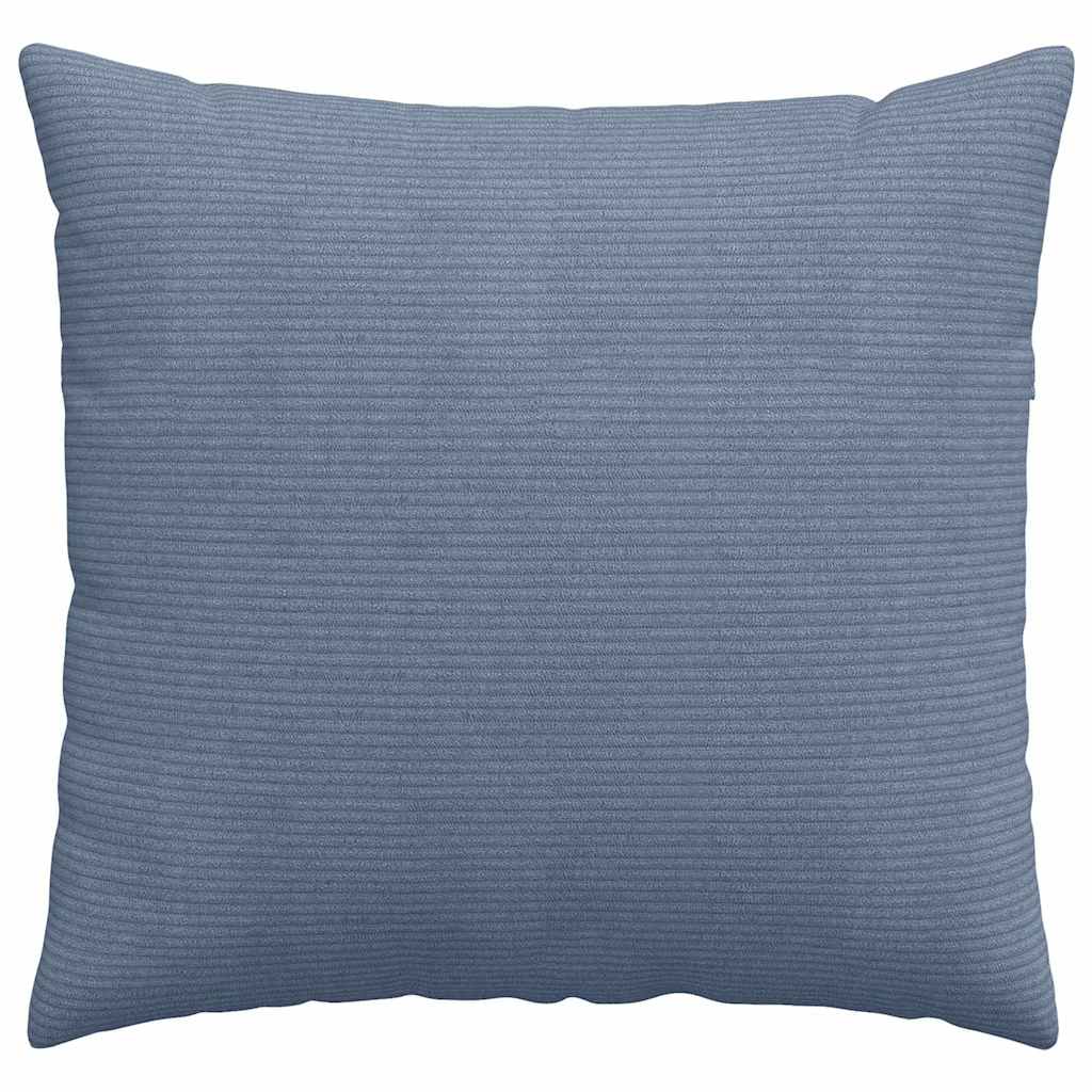 Kanapé párnák 2 pcs Kék 50 x 50 cm Bársonyos szövet
