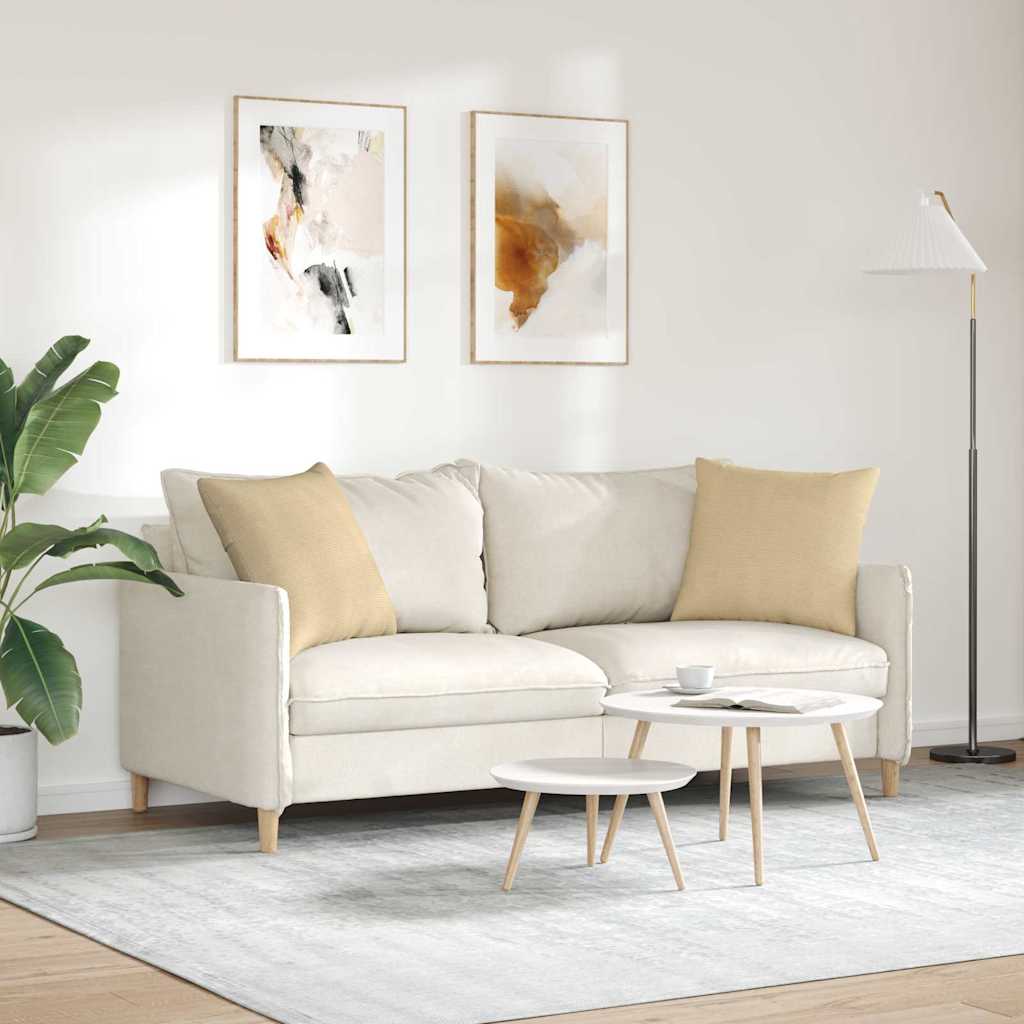 Kanapé párnák 2 pcs Szürke zöld 50 x 50 cm Bársonyos szövet