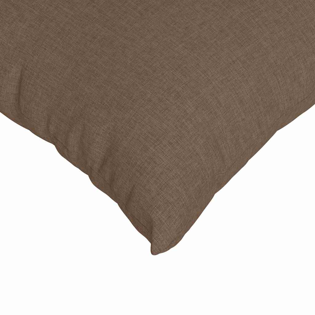 Kanapé párnák 2 pcs Barna 80 x 80 cm szövet