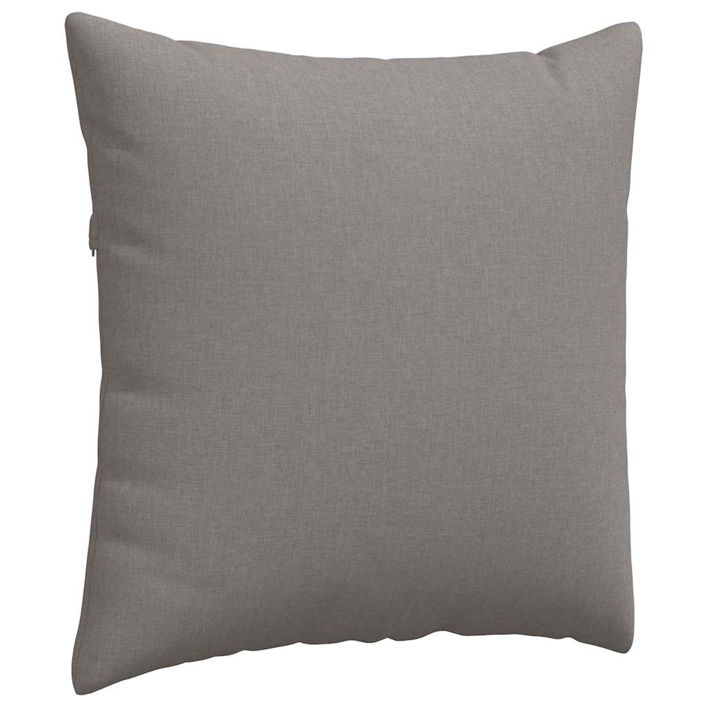 Kanapé párnák 2 pcs Tópszínű 80 x 80 cm szövet
