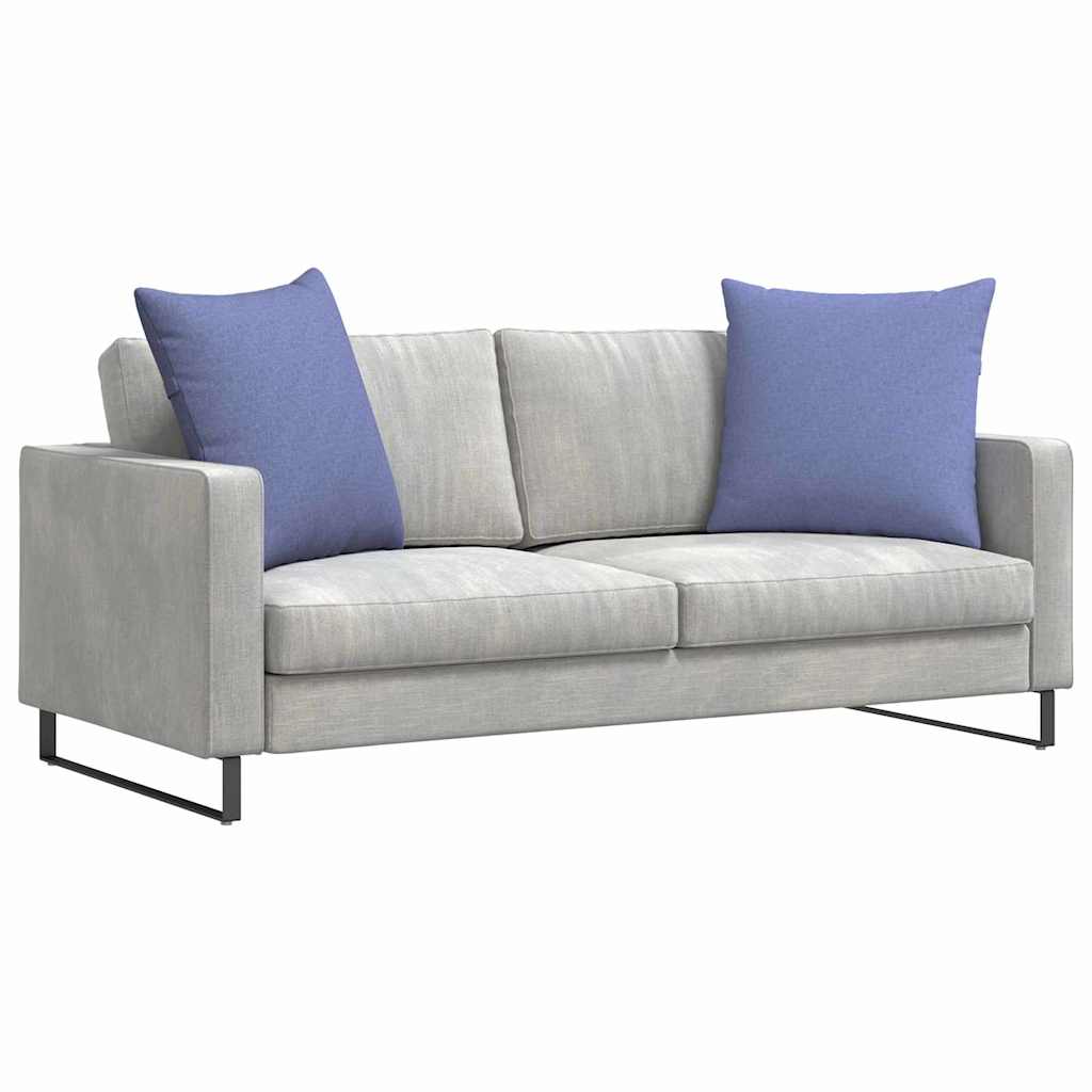 Kanapé párnák 2 pcs Farmerkék 80 x 80 cm szövet