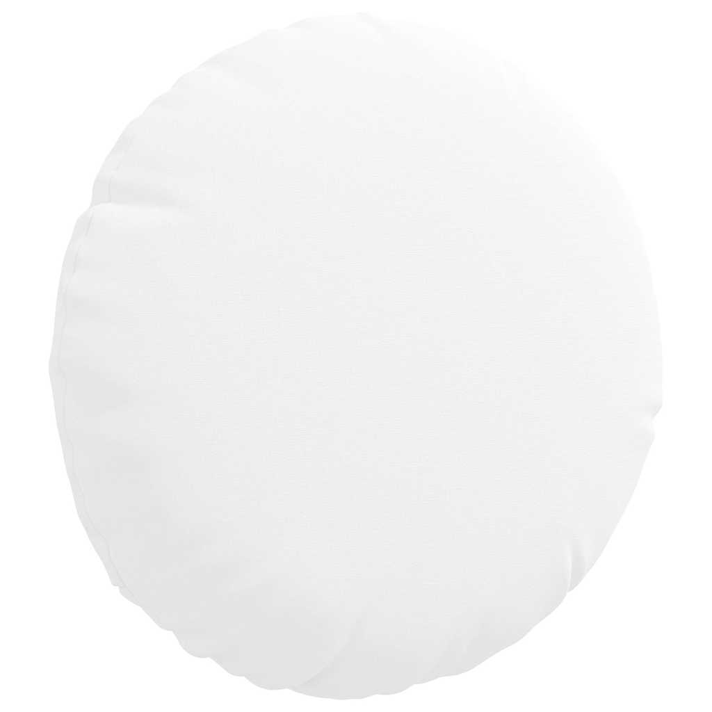 Ülőpárnák 2 pcs Fehér Ø30 x 13 cm szövet