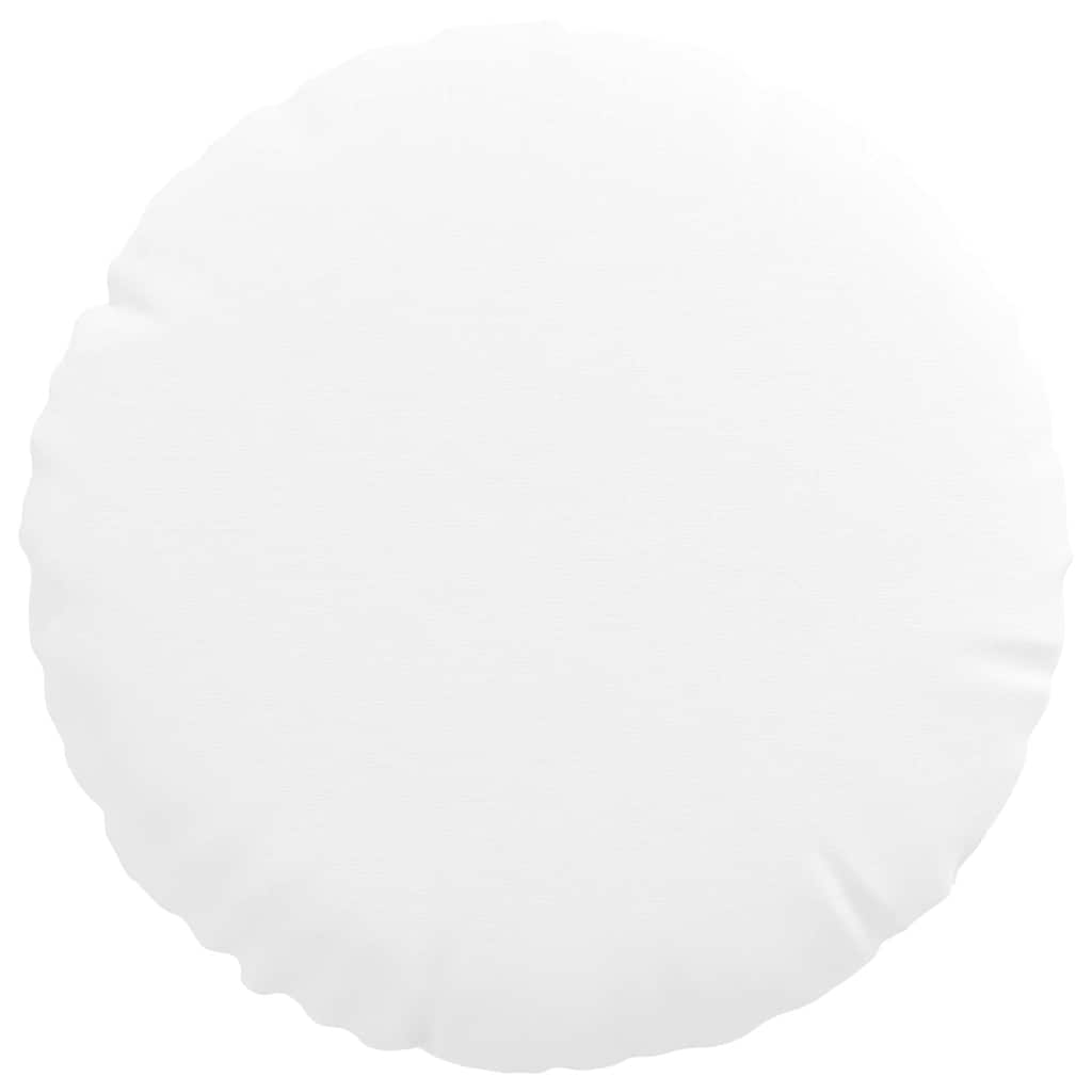 Ülőpárnák 2 pcs Fehér Ø30 x 13 cm szövet