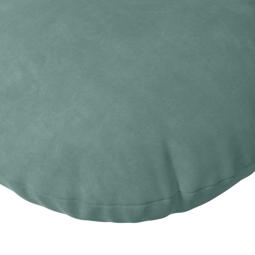 Ülőpárnák 2 pcs Tengeri Zöld Ø30 x 13 cm Bársony