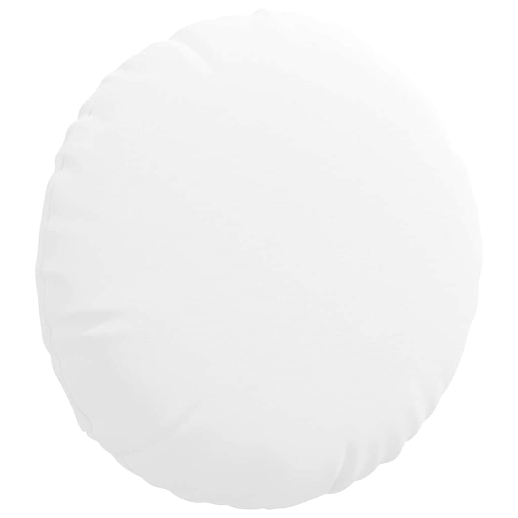 Ülőpárnák 2 pcs Fehér Ø40 x 13 cm szövet