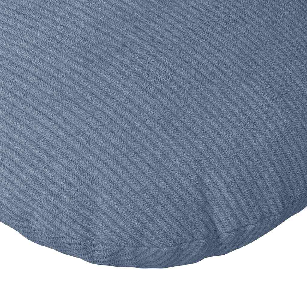 Ülőpárnák 2 pcs Kék Ø 40 cm Bársonyos szövet