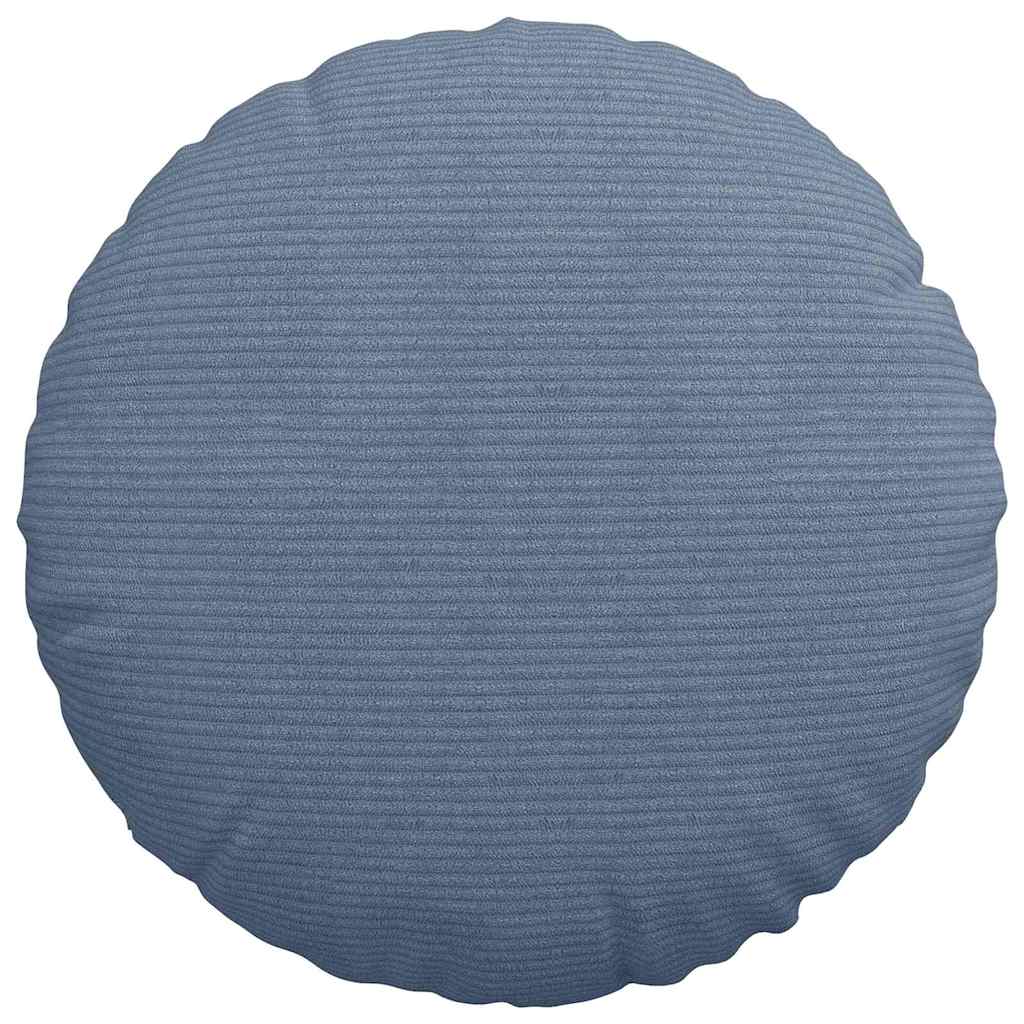 Ülőpárnák 2 pcs Kék Ø 40 cm Bársonyos szövet