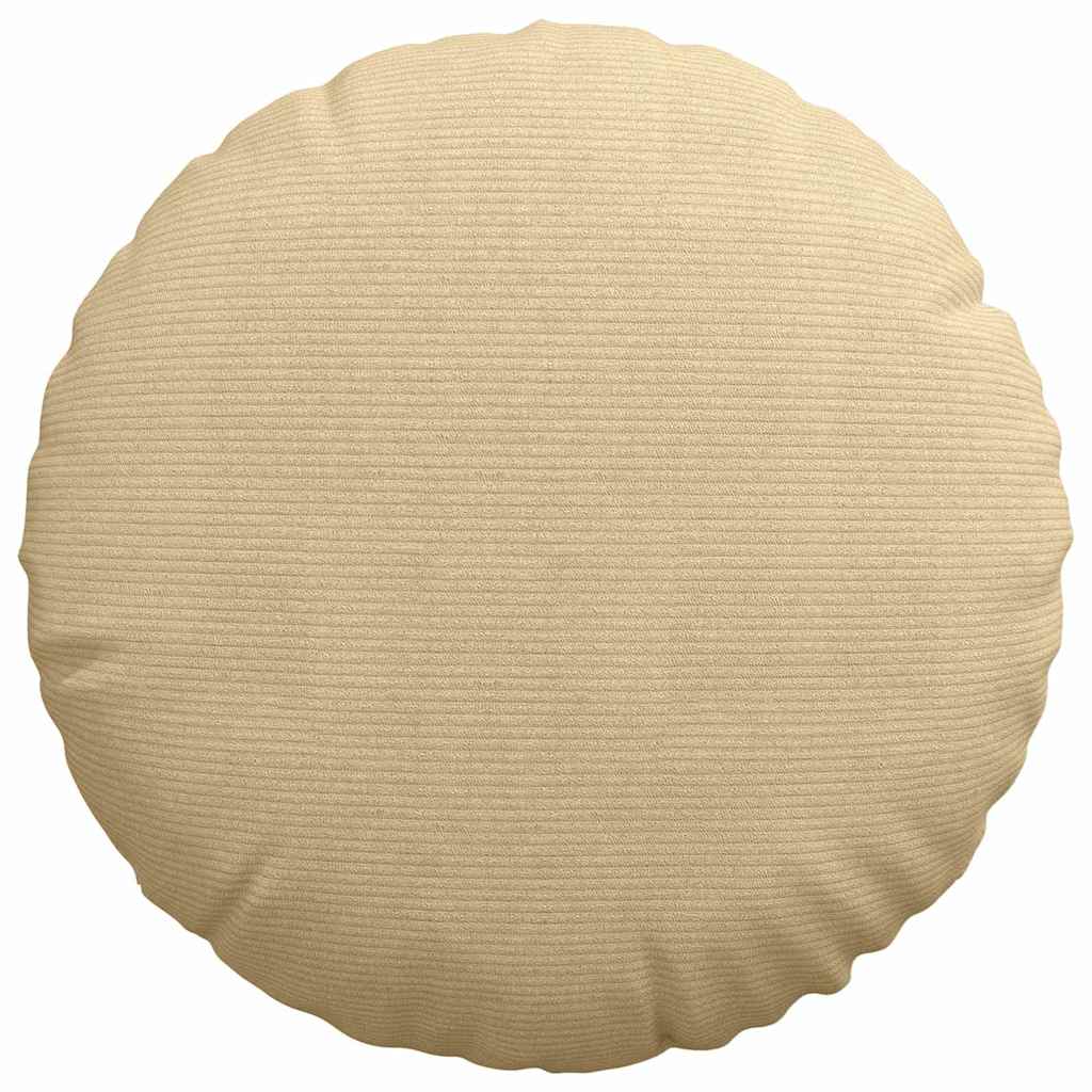 Ülőpárnák 2 pcs Szürke zöld Ø50 x 19 cm Bársonyos szövet
