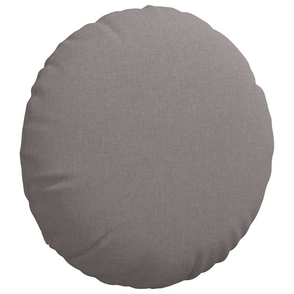 Ülőpárnák 2 pcs Tópszínű Ø60 x 21 cm szövet