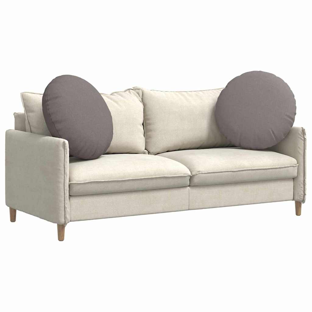 Ülőpárnák 2 pcs Tópszínű Ø60 x 21 cm szövet