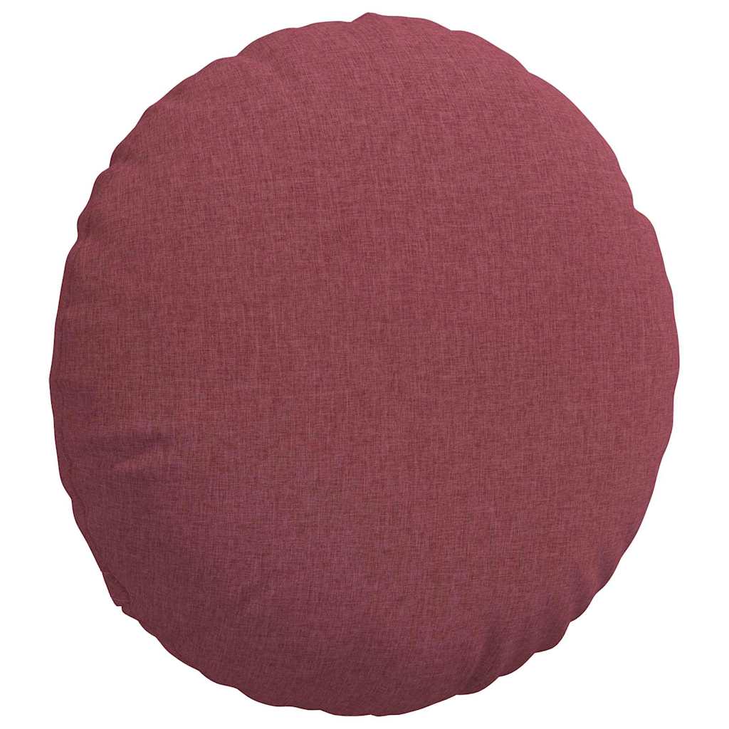 Ülőpárnák 2 pcs Bordó Ø80 x 29 cm szövet
