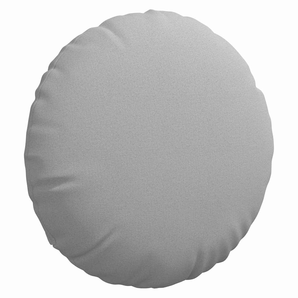 Ülőpárnák 2 pcs Felhőszürke Ø80 x 29 cm szövet