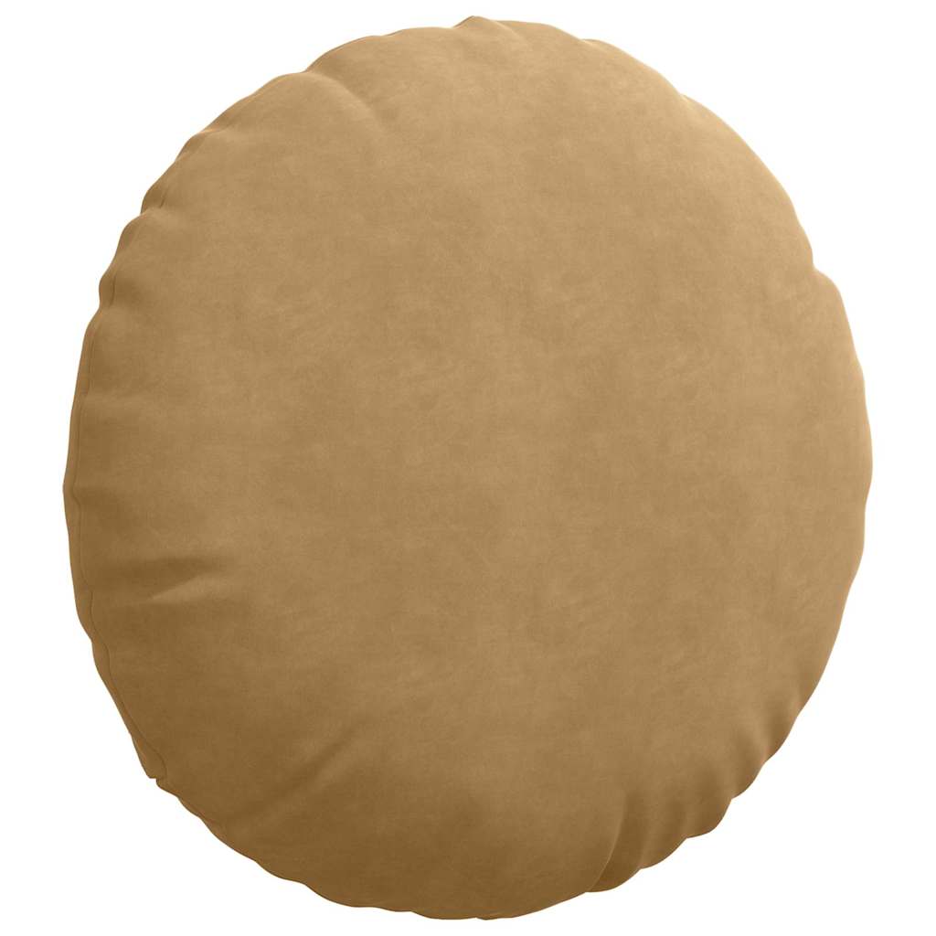 Ülőpárnák 2 pcs Barna Ø 80 x 29 cm Bársony