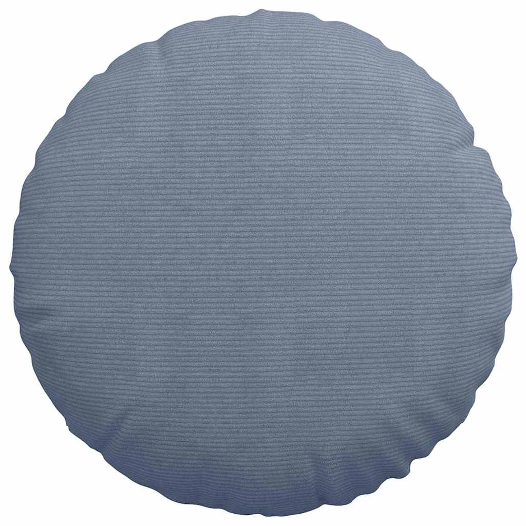 Ülőpárnák 2 pcs Kék Ø 80 cm Bársonyos szövet