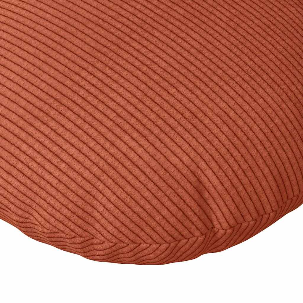 Ülőpárnák 2 pcs Piros Narancs Ø 80 cm Bársonyos szövet