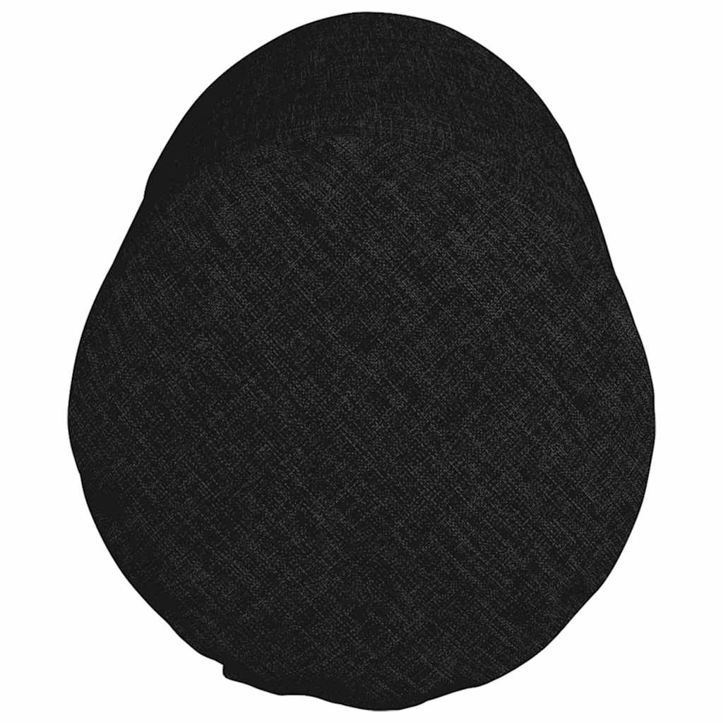 Hengerpárnák 2 pcs Fekete Ø 15 x 40 cm szövet