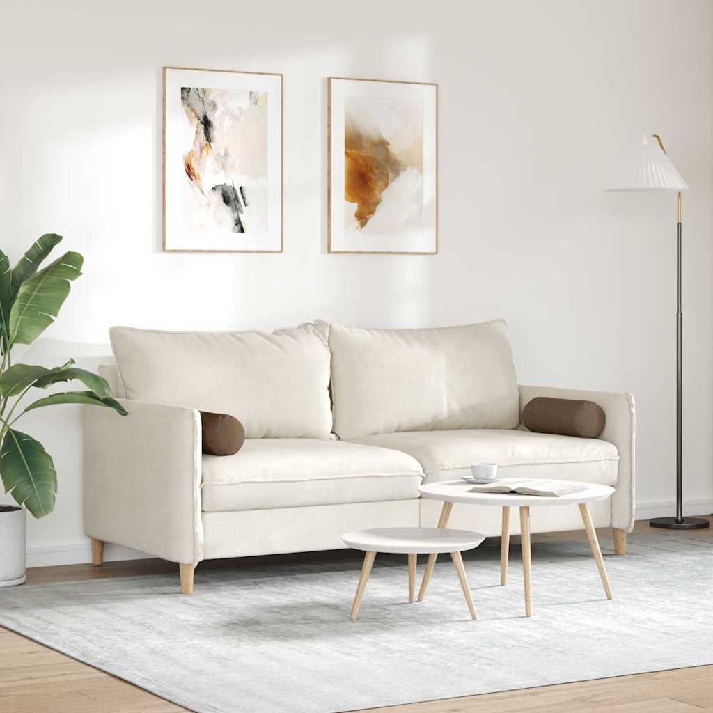 Hengerpárnák 2 pcs Barna Ø 15 x 40 cm szövet