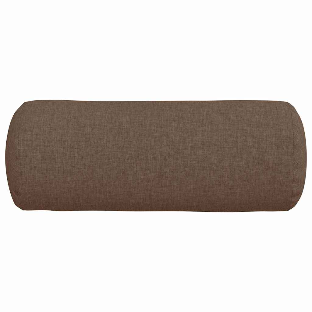 Hengerpárnák 2 pcs Barna Ø 15 x 40 cm szövet