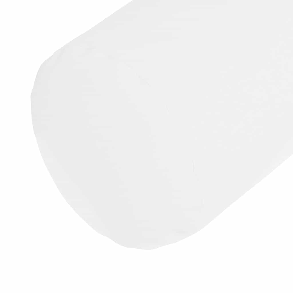 Hengerpárnák 2 pcs Fehér Ø 15 x 40 cm szövet