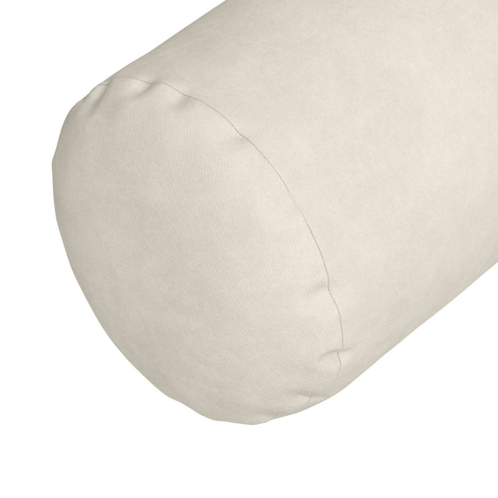 Hengerpárnák 2 pcs Krém Ø 15 x 40 cm Bársonyos szövet