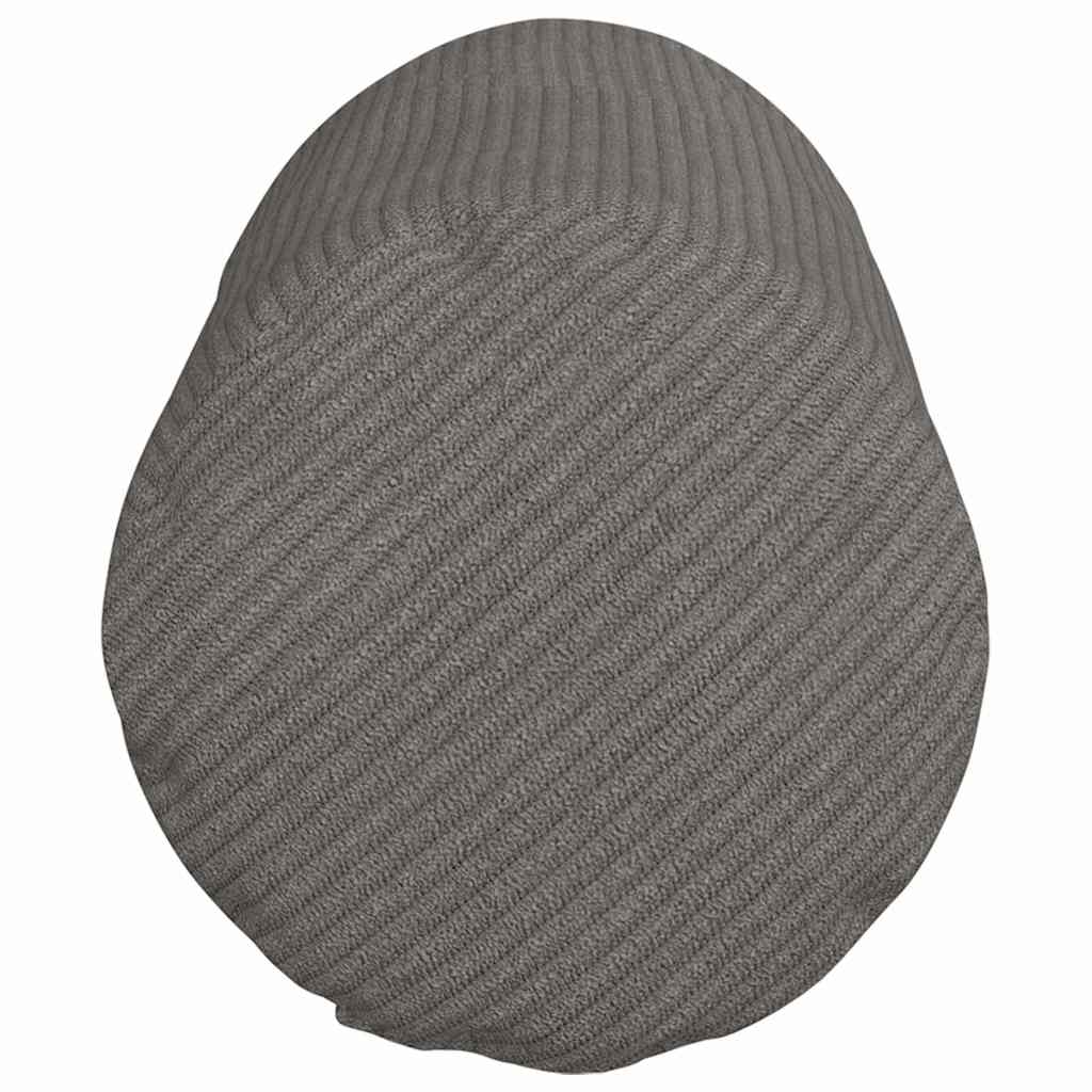 Hengerpárnák 2 pcs Világosszürke Ø 15 x 40 cm Bársonyos szövet