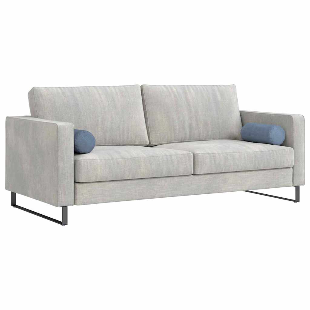 Hengerpárnák 2 pcs Kék Ø 15 x 40 cm Bársonyos szövet