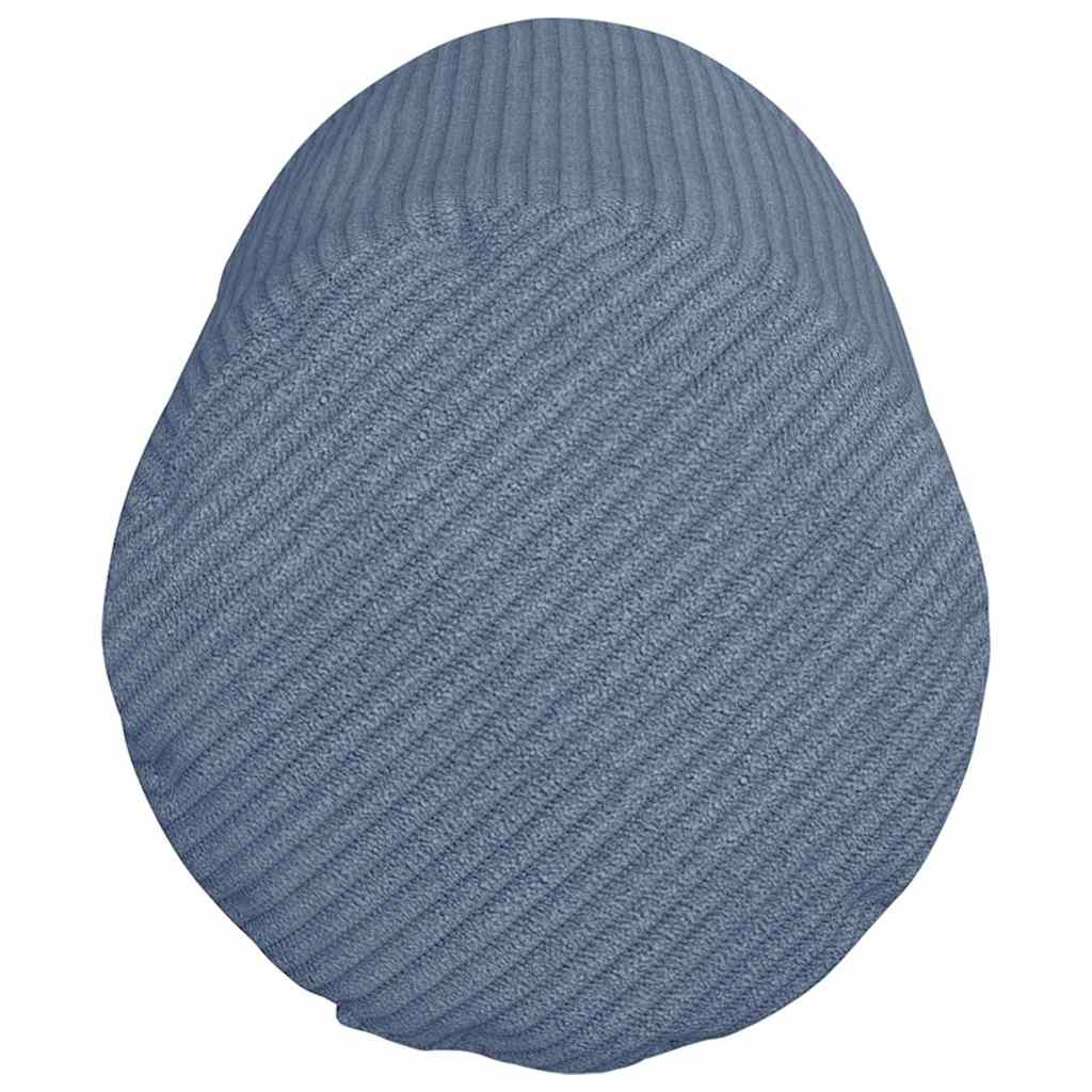 Hengerpárnák 2 pcs Kék Ø 15 x 40 cm Bársonyos szövet