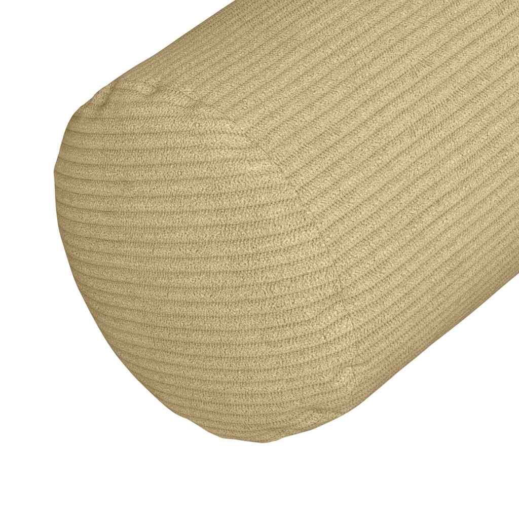 Hengerpárnák 2 pcs Szürke zöld Ø 15 x 40 cm Bársonyos szövet