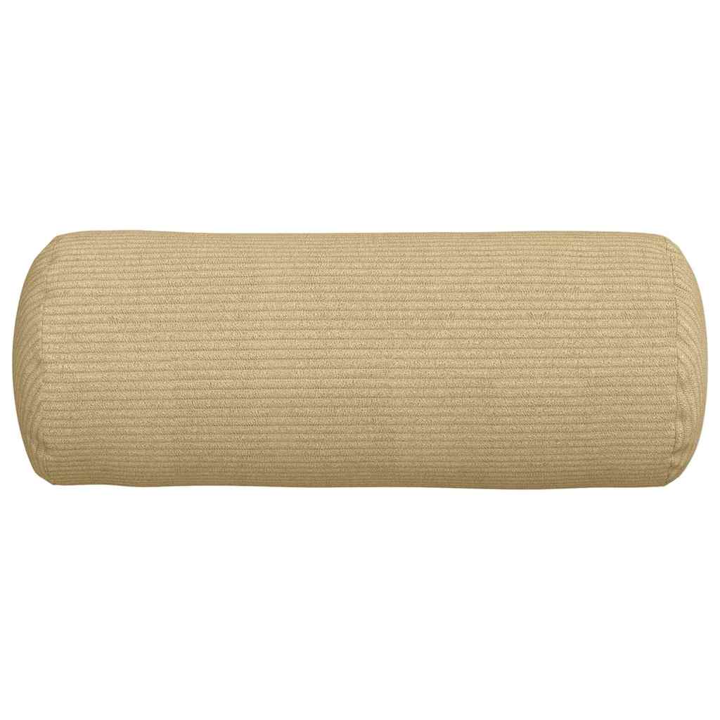 Hengerpárnák 2 pcs Szürke zöld Ø 15 x 40 cm Bársonyos szövet