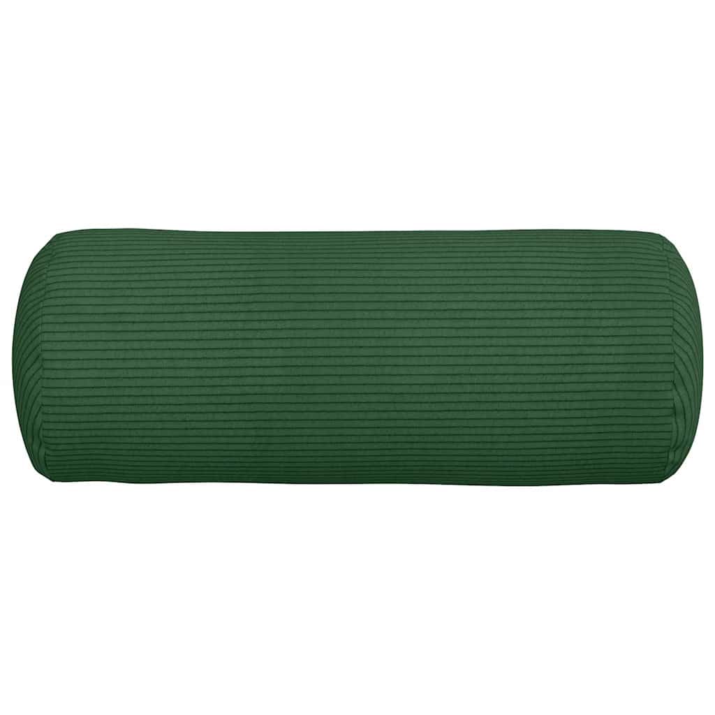 Hengerpárnák 2 pcs Sötétzöld Ø 15 x 40 cm Bársonyos szövet