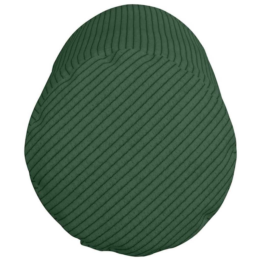 Hengerpárnák 2 pcs Sötétzöld Ø 15 x 40 cm Bársonyos szövet