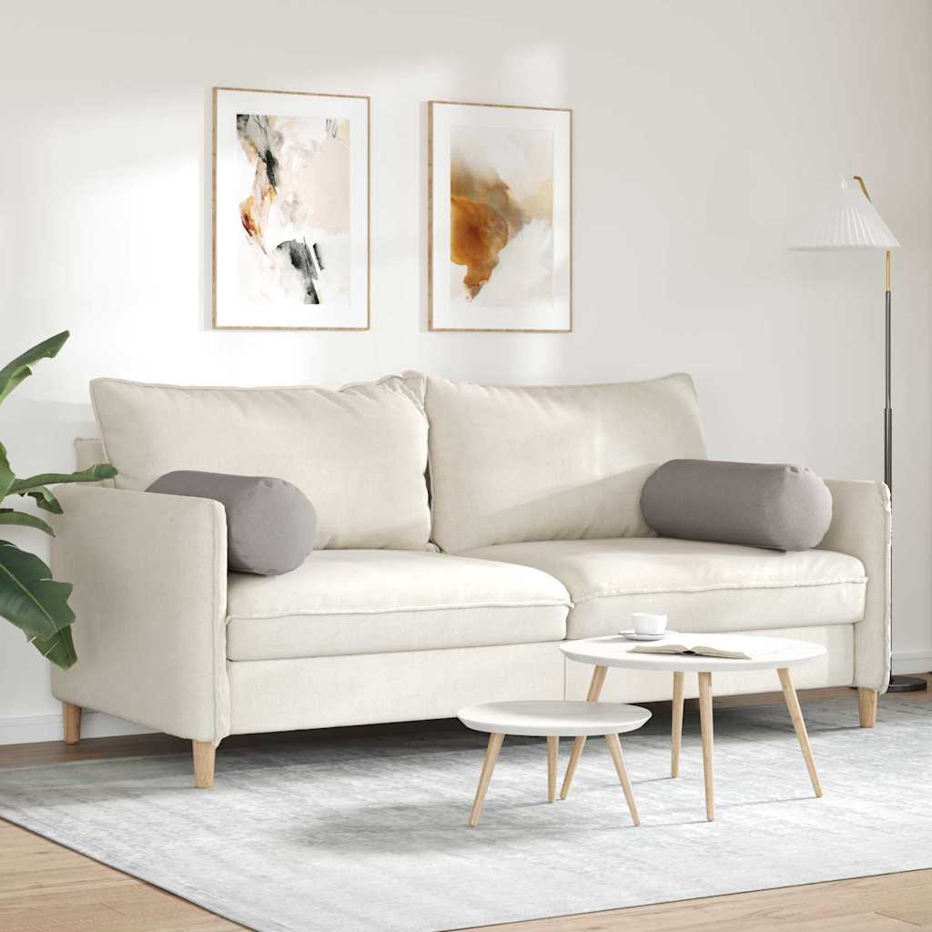 Hengerpárnák 2 pcs Tópszínű Ø 25 x 70 cm szövet