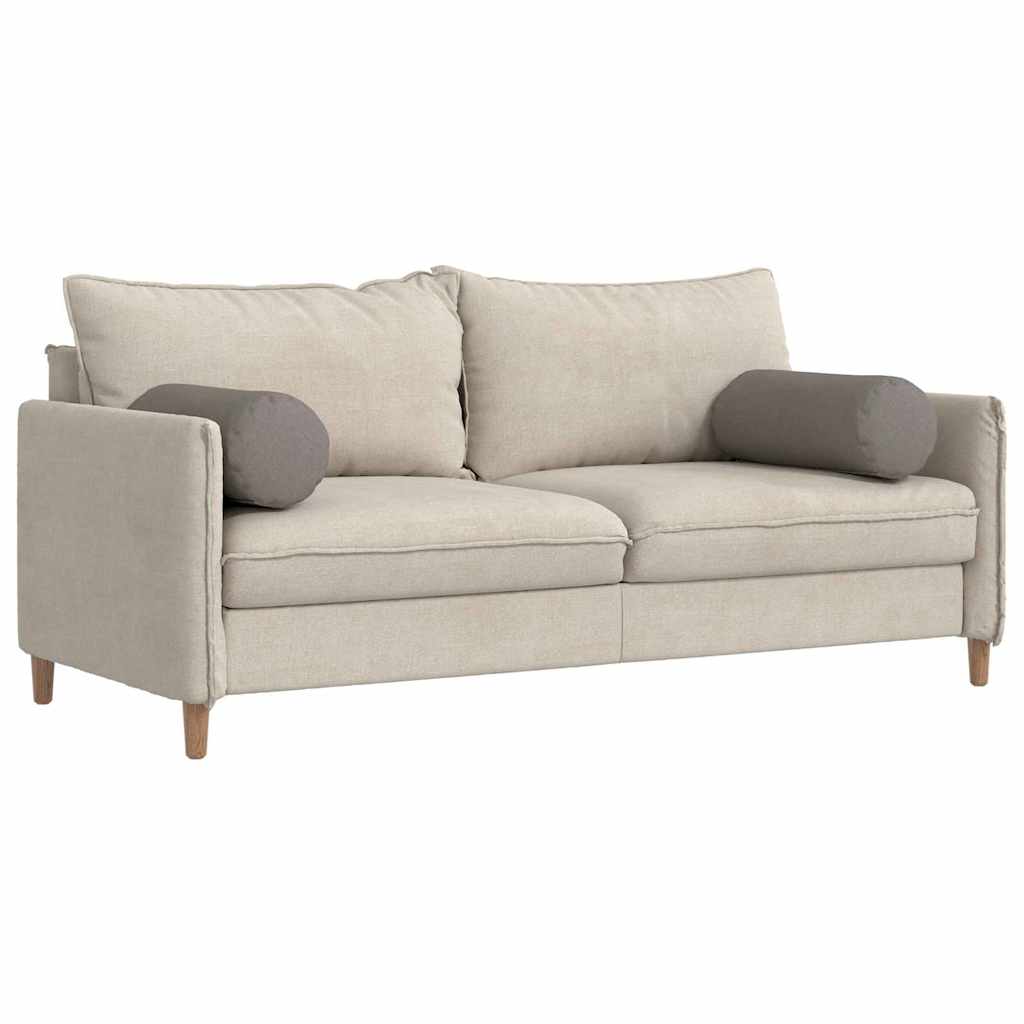 Hengerpárnák 2 pcs Tópszínű Ø 25 x 70 cm szövet