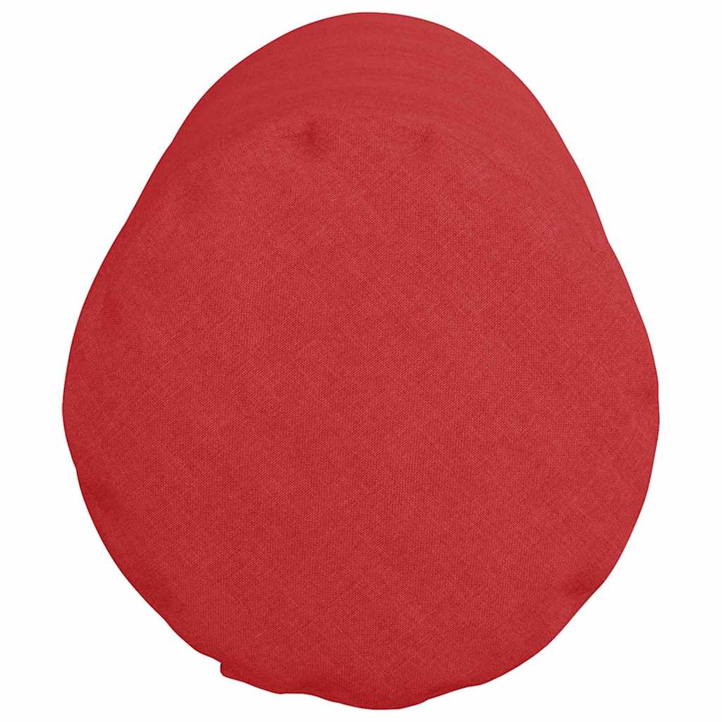 Hengerpárnák 2 pcs Piros Ø 25 x 70 cm szövet