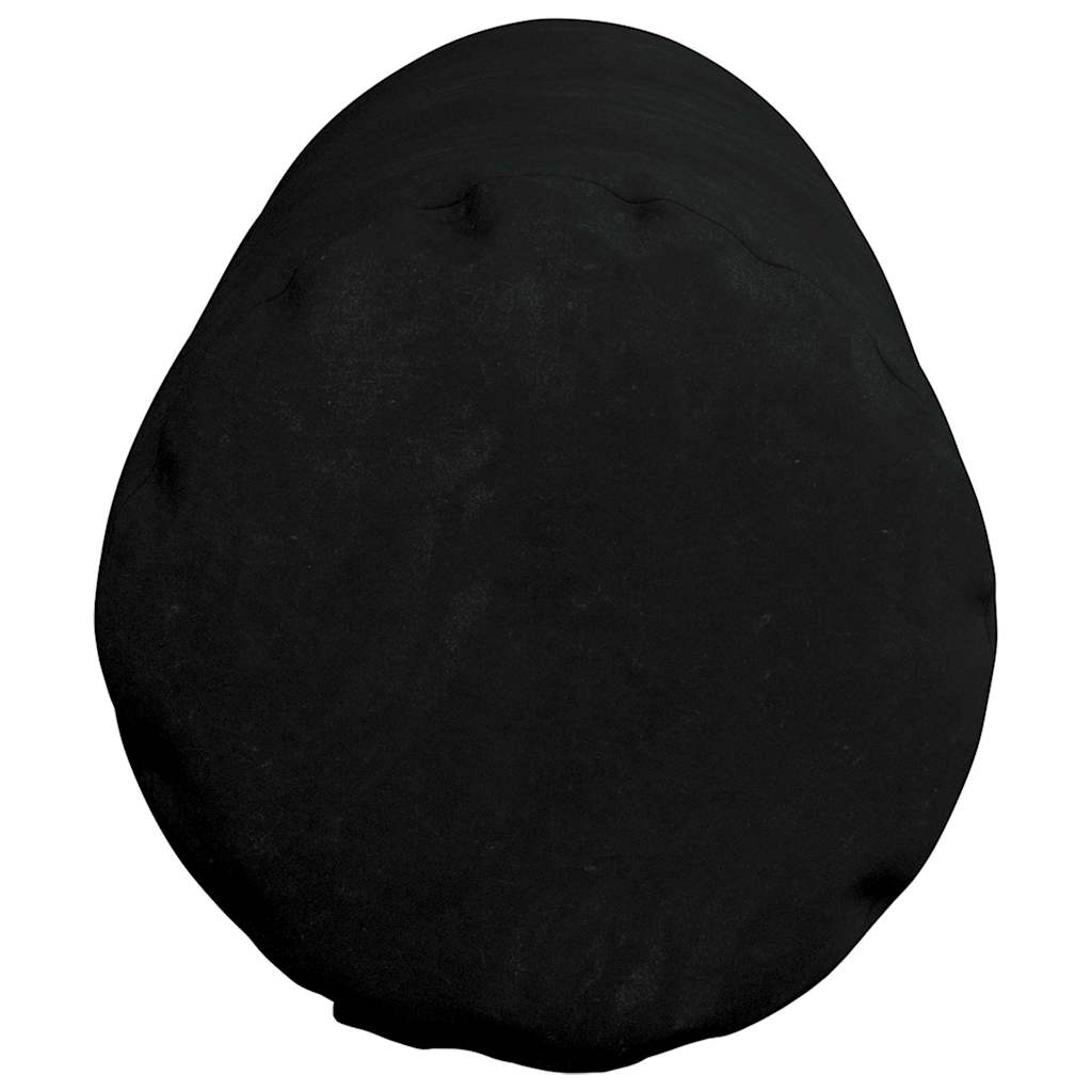 Hengerpárnák 2 pcs Fekete Ø 25 x 70 cm Mikroszálas Szövet
