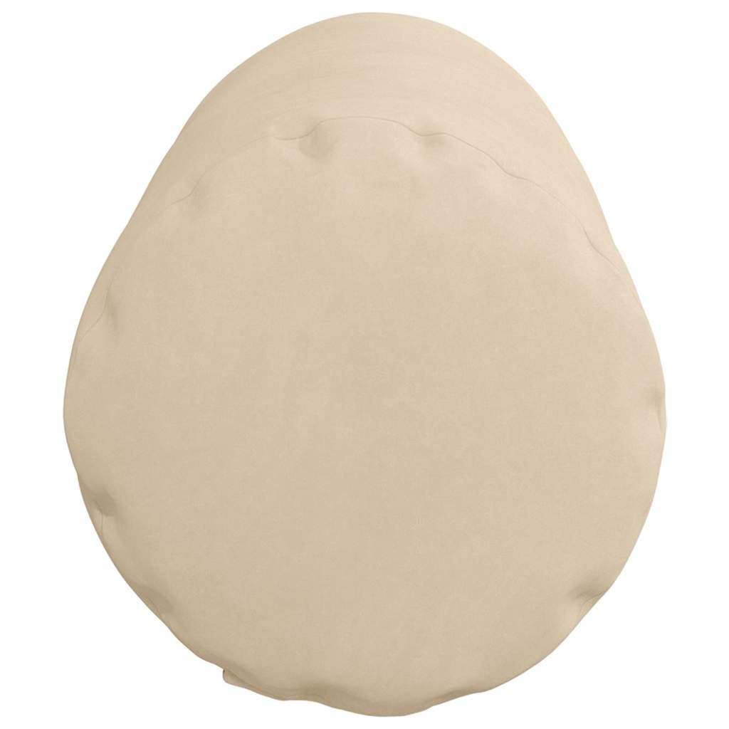 Hengerpárnák 2 pcs Krém Ø 25 x 70 cm Mikroszálas Szövet