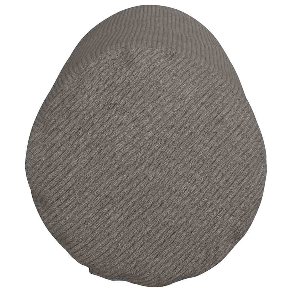 Hengerpárnák 2 pcs Világosszürke Ø 25 x 70 cm Bársonyos szövet